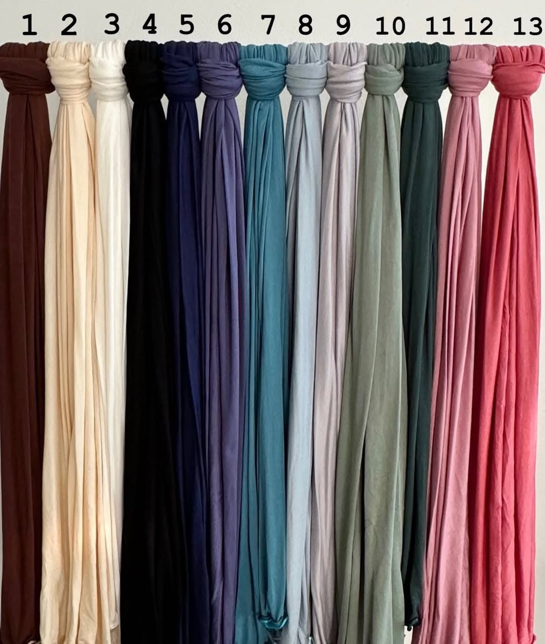 Wavy Jersey Hijab