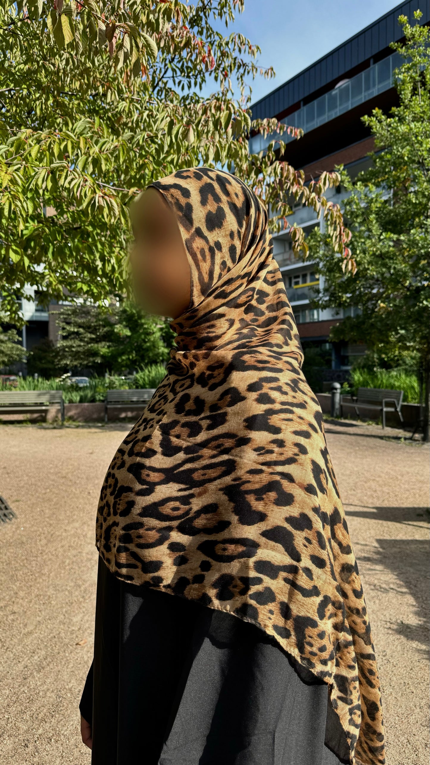 Leopard Hijab